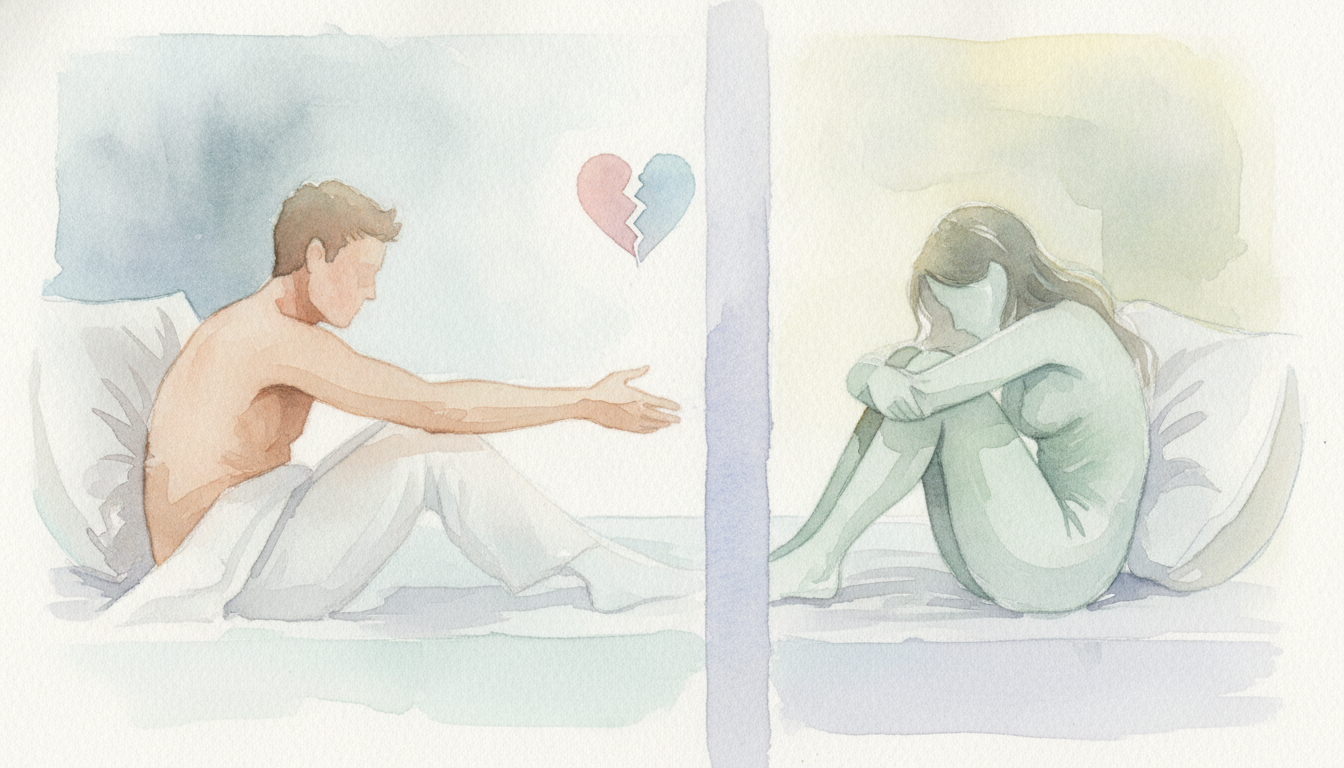 旦那と寝るのがストレスで触られたくない…これって普通？理由と心を軽くする向き合い方