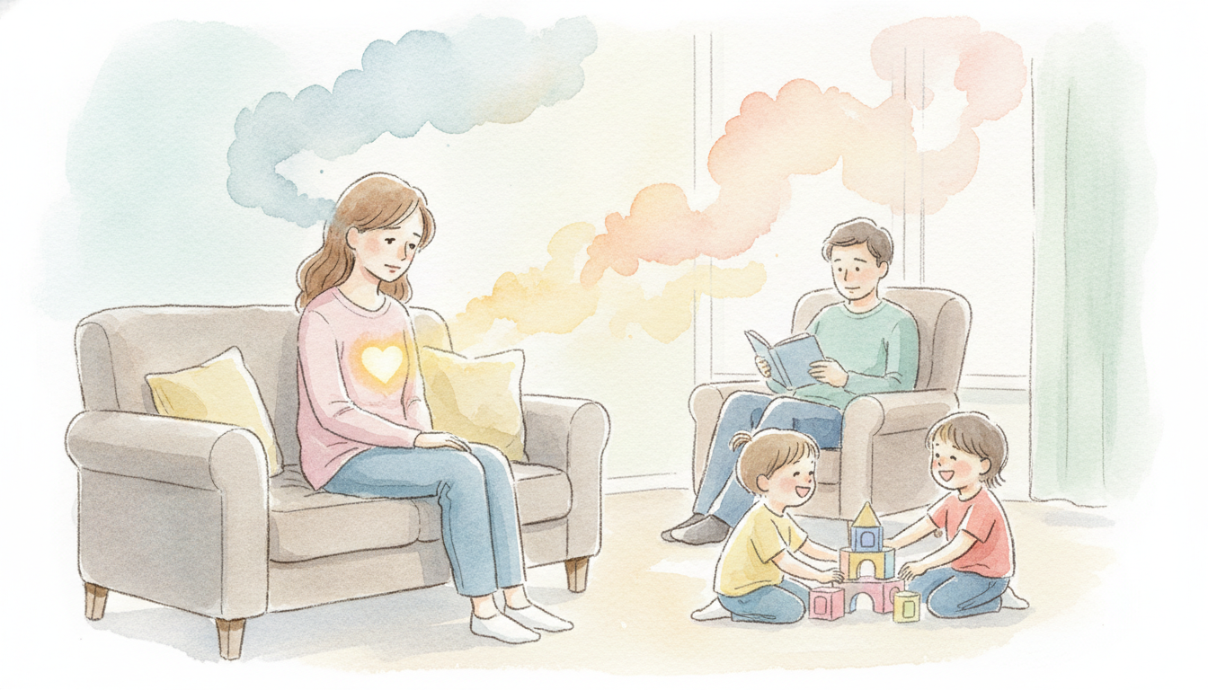旦那が家にいるとイライラする子育てを卒業したい！原因と心を軽くする対処法