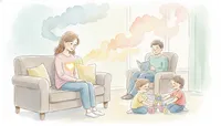 旦那が家にいるとイライラする子育てを卒業したい！原因と心を軽くする対処法