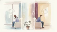 旦那が嫌いで会話なしの家庭内別居がつらい…夫の心理と後悔しないための判断基準
