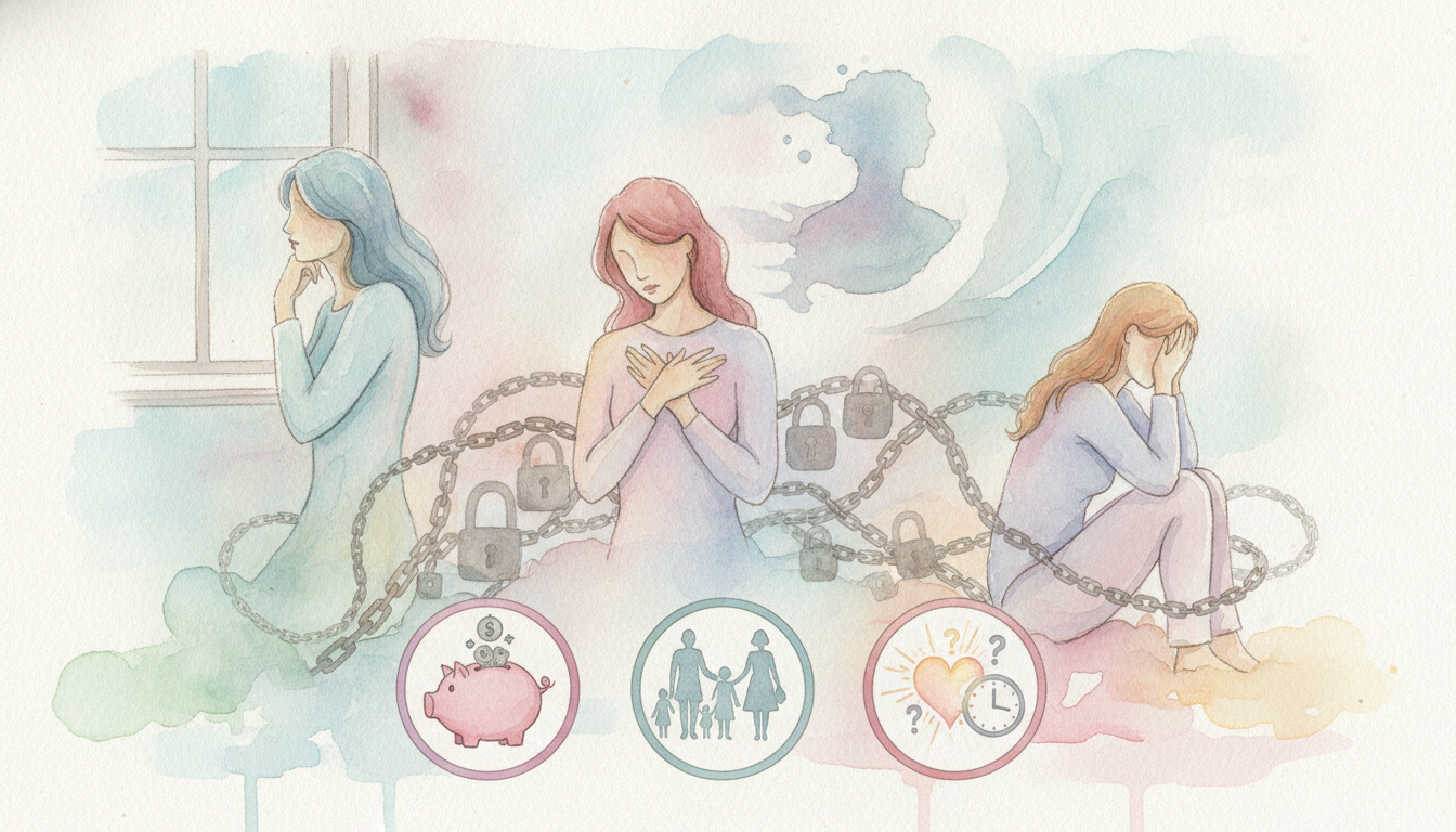 多くの女性が離婚を思いとどまる3つの大きな理由