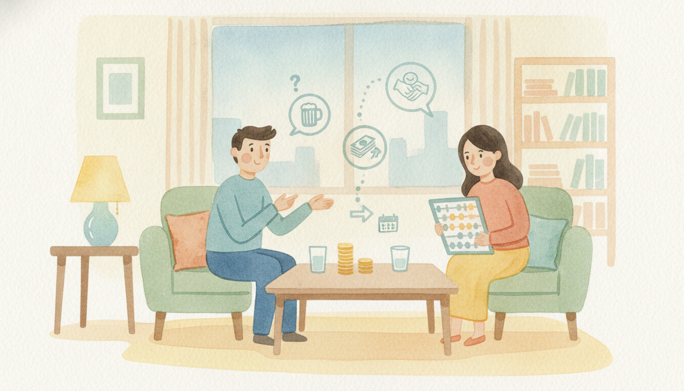 旦那さんとの飲み会代をめぐる喧嘩…解決の鍵は「金額」より「共通の認識」にあります