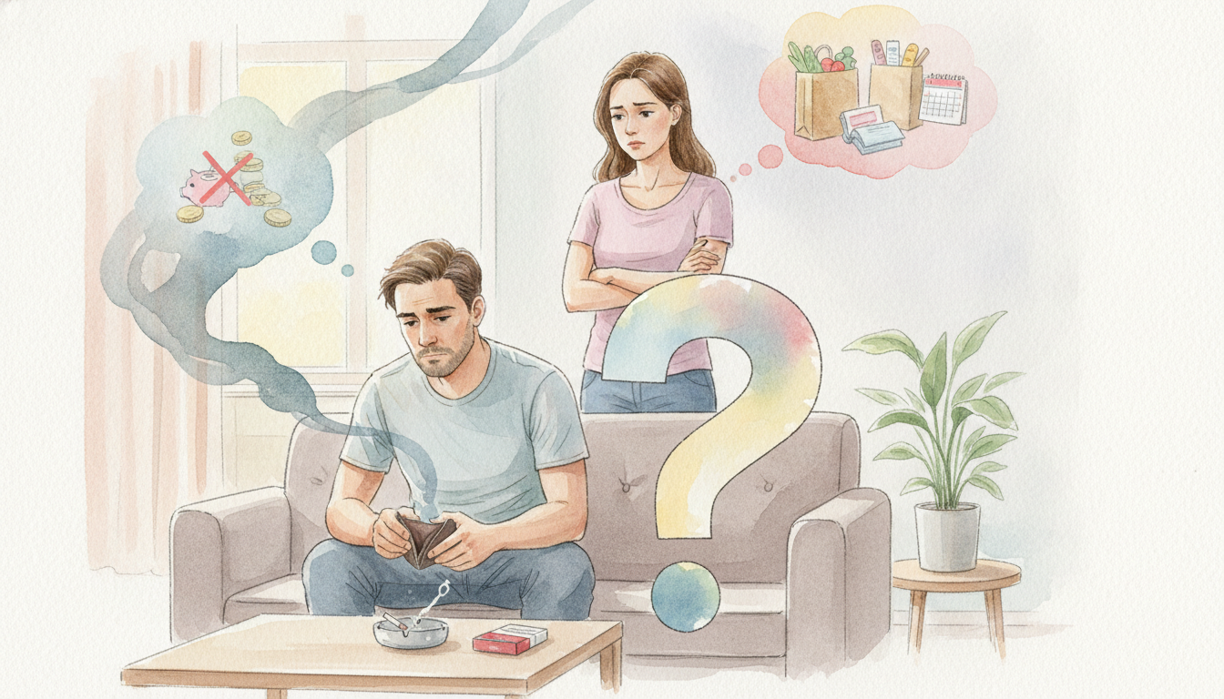 なぜタバコ代込みだと「足りない」という問題が起きやすいのでしょうか？