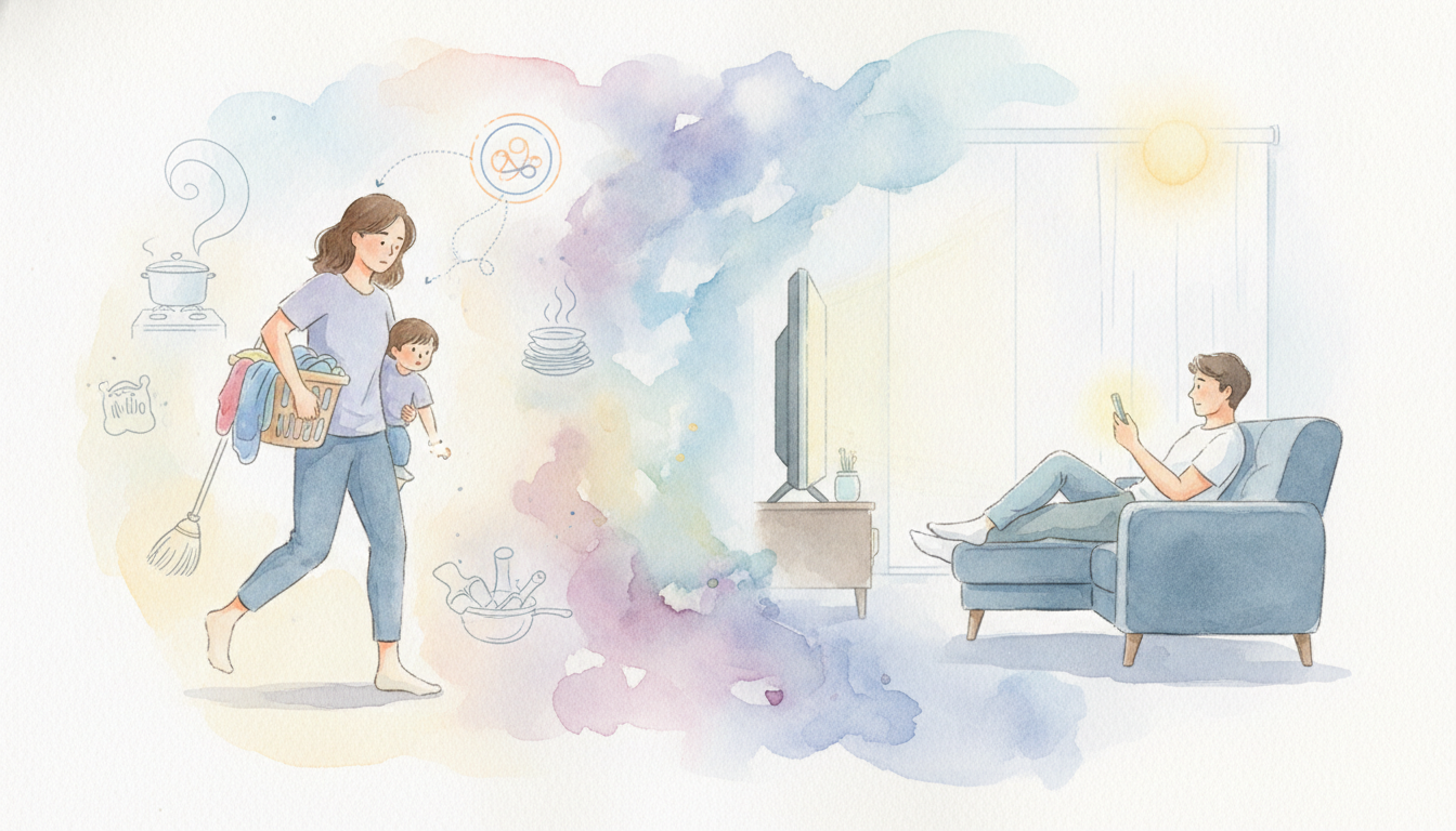 「私ばかり疲れる」と感じるのは、家事のすべてを一人で管理しているからです