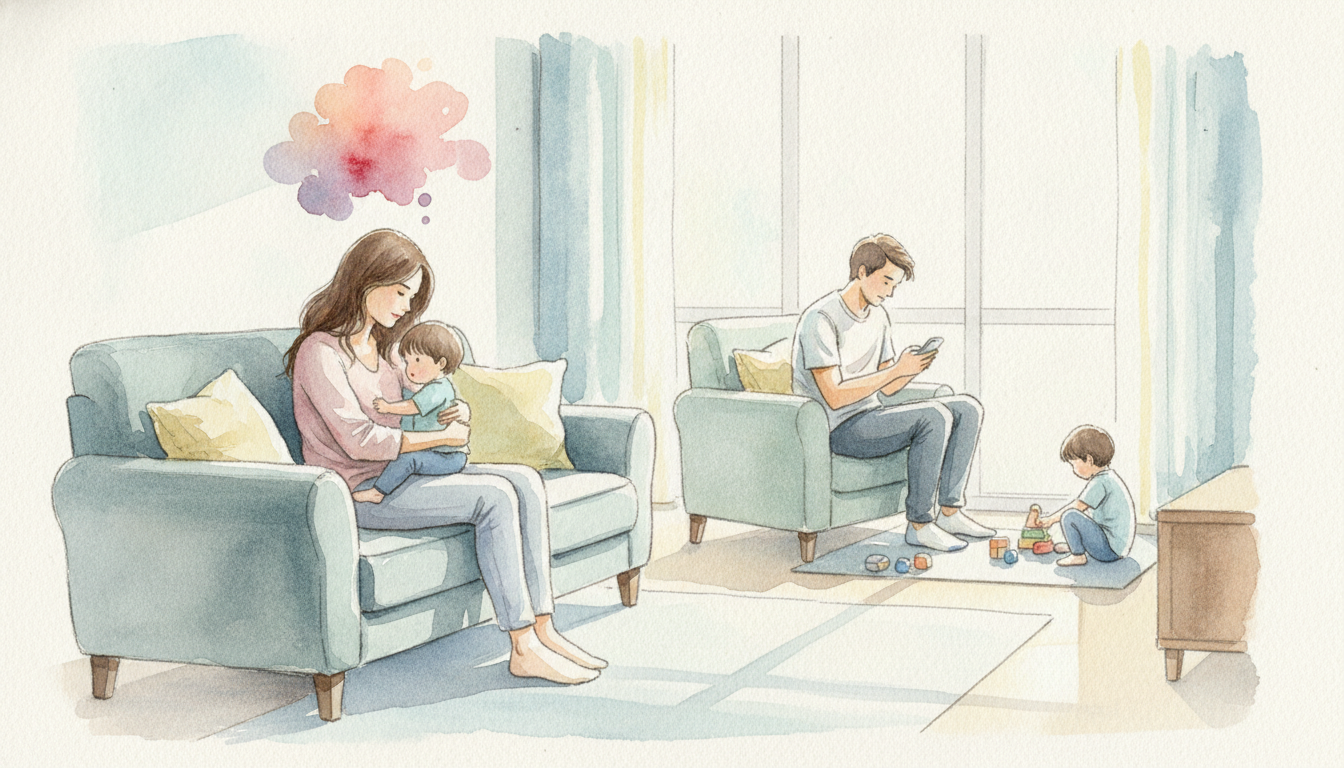 なぜ旦那さんの存在が「助け」ではなく「ストレス」に感じるのでしょうか